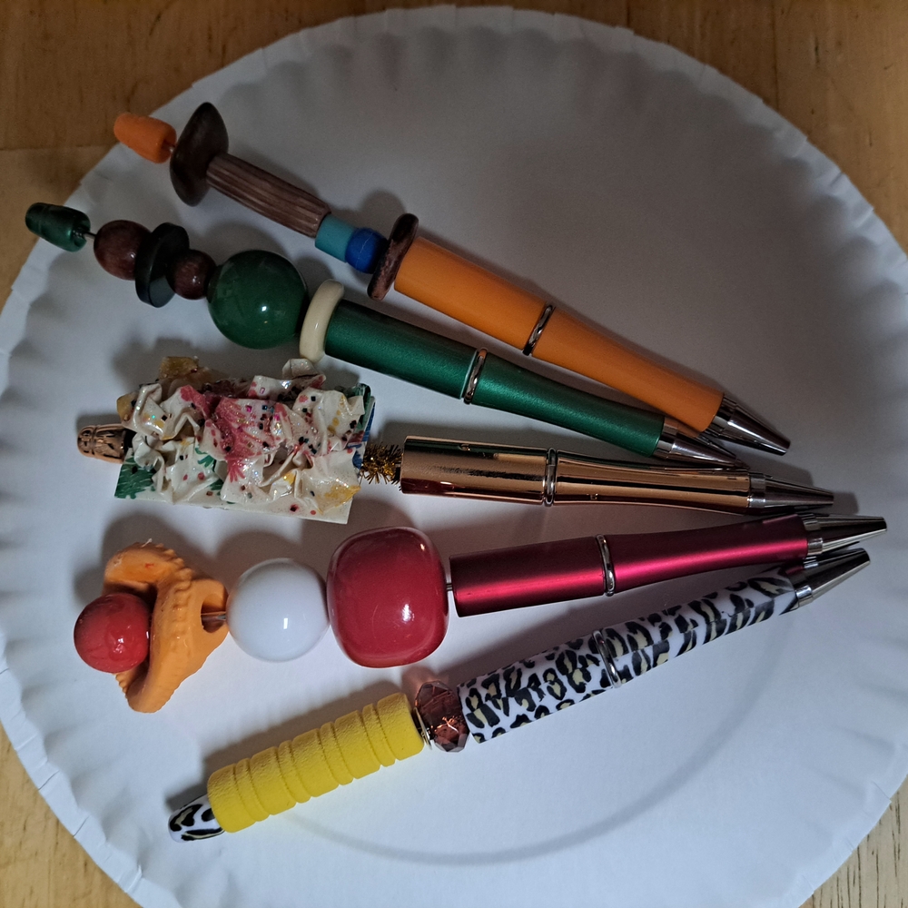 Upcycled Handmade Pens Lot